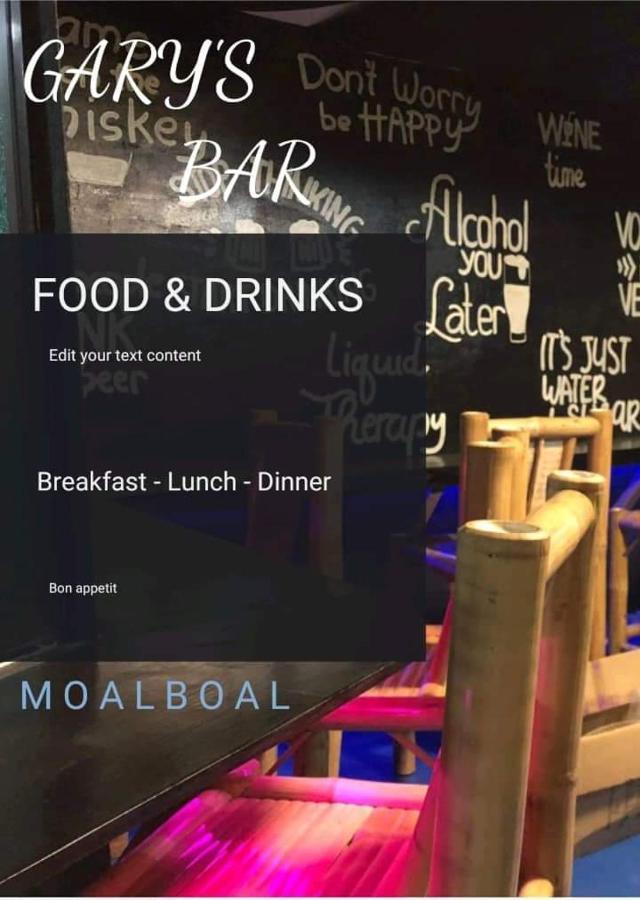 La Casa Maria Hostel Moalboal Kültér fotó